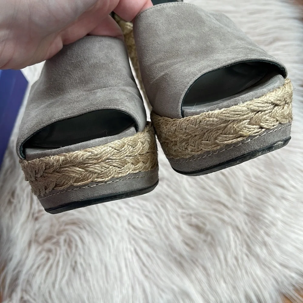 Stuart Weitzman 'Soho Gal' Espadrille Platform Sz 9.5